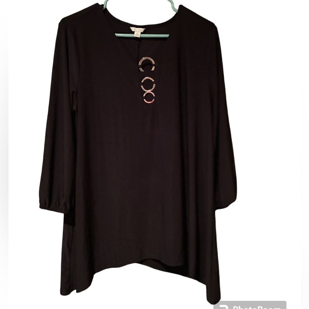 Established 1946 Black Shirt Top Blouse Size Large